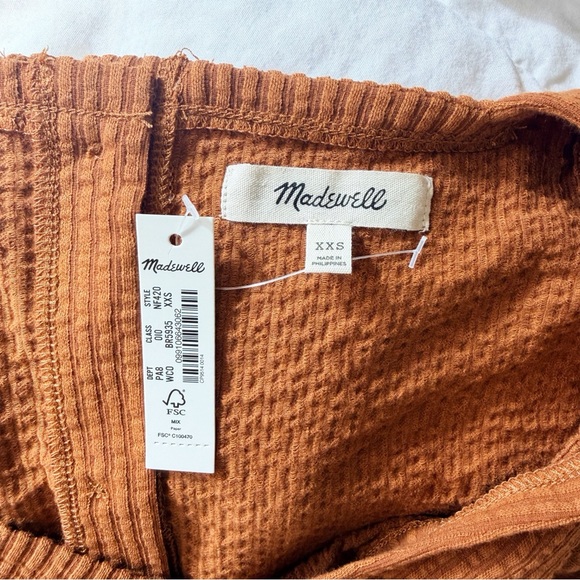 Madewell Knit Seersucker Patch Pocket Tank - Picture 6 of 6